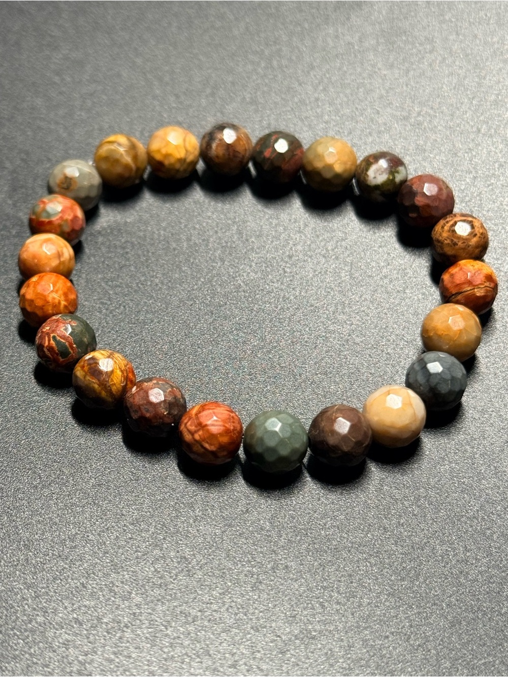 Earthbound — Polychrome Jasper Stretch Bracelet